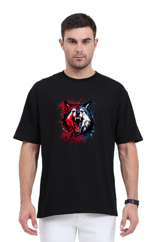 Wolf Oversized t shirt for men